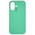 Nudient Base iPhone 16 Plus Siliconen Hoesje Backcover - Mint Green