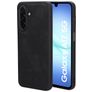 Mobiparts Classic Samsung Galaxy A17 MagSafe Hoesje TPU,Kunstleer Backcover - Graphite Black