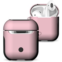 Mobigear Frosted Apple AirPods 1 Hardcase Hoesje - Roze