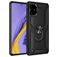 Mobigear Armor Ring Samsung Galaxy A51 Hoesje Hardcase Backcover Shockproof met Ringhouder - Zwart