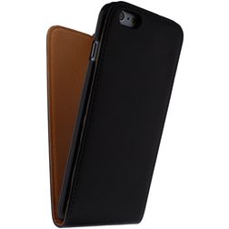 Xccess Flip Case iPhone 6s Plus Hoesje Flipcase - Zwart
