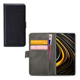 Mobilize Classic Gelly Wallet POCO M3 Hoesje Bookcase Portemonnee - Zwart