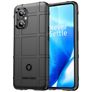 Mobigear Rugged Shield OPPO Reno 7 Lite Hoesje Flexibel TPU Backcover Shockproof - Zwart