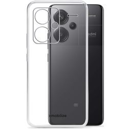 Mobilize Gelly Doorzichtig Xiaomi Redmi Note 13 Pro Plus Hoesje Flexibel TPU Backcover - Transparant