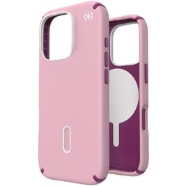 Speck Presidio2 Pro iPhone 16 Pro MagSafe Hoesje Hardcase Backcover Shockproof - Roze