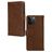 Mobilize Wallet iPhone 14 Pro Max Hoesje Echt Leer Bookcase Portemonnee - Bruin