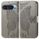 Mobigear Butterfly Google Pixel 10 Pro XL Hoesje Bookcase Portemonnee - Grijs