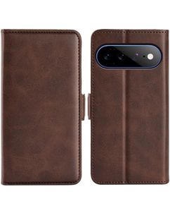 Mobigear Slim Magnet Google Pixel 11 Pro XL Hoesje Bookcase Portemonnee - Bruin