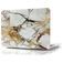 Mobigear Marble MacBook Pro 13 Inch (2012-2015) Hoes Hardshell Laptopcover MacBook Case - Bruin - Model A1425 / A1502