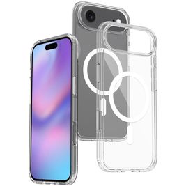 Mobigear Crystal Doorzichtig iPhone Air MagSafe Hoesje Hardcase Backcover - Transparant