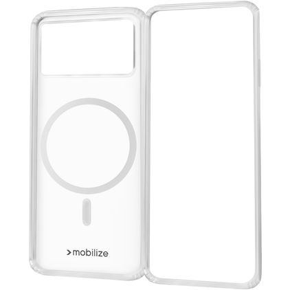 Mobilize Naked Protection Doorzichtig Samsung Galaxy Z Fold 7 MagSafe Hoesje Hardcase Backcover Shockproof - Transparant
