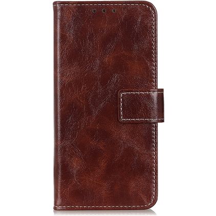 Mobigear Basic OPPO A31 Hoesje Bookcase Portemonnee - Bruin