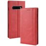 Mobigear Sensation Samsung Galaxy S10 Plus Hoesje Bookcase Portemonnee - Rood