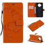 Mobigear Butterfly Xiaomi Mi 10T Lite Hoesje Bookcase Portemonnee - Oranje