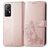 Mobigear Clover Xiaomi 12 Hoesje Bookcase Portemonnee - Roségoud