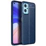 Mobigear Luxury OPPO A96 Hoesje Flexibel TPU Backcover - Blauw