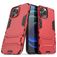 Mobigear Armor Stand iPhone 13 Pro Max Hoesje Hardcase Backcover Shockproof met Standaard - Rood