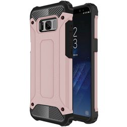 Mobigear Outdoor Samsung Galaxy S8 Hoesje Hardcase Backcover Shockproof - Roségoud
