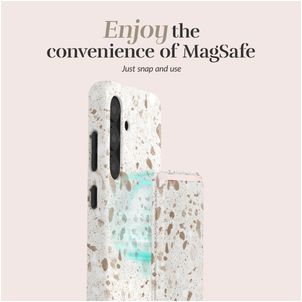 MIO Pasjeshouder - 3 Pasjes - MagSafe Compatible - Soft Terrazzo