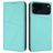 Mobigear Frosted Flip iPhone 17 Pro Hoesje Bookcase Portemonnee - Blauw