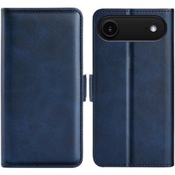 Mobigear Slim Magnet iPhone Air Hoesje Bookcase Portemonnee - Donkerblauw