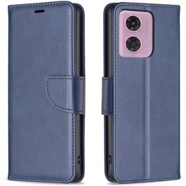 Mobigear Excellent Motorola Moto G04 Hoesje Bookcase Portemonnee - Blauw