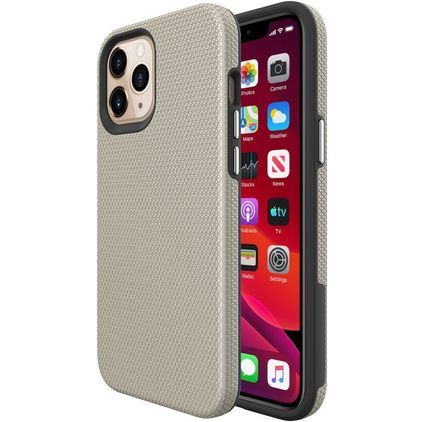 Mobigear Antislip iPhone 12 Pro Max Hoesje Hardcase Backcover Shockproof - Goud