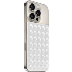 Mobiparts Sticky Pad Telefoonhouder met zuignap - Zwart Universeel