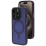 Mobiparts Hardcover iPhone 15 Pro MagSafe Hoesje Hardcase Backcover - Satin Purple