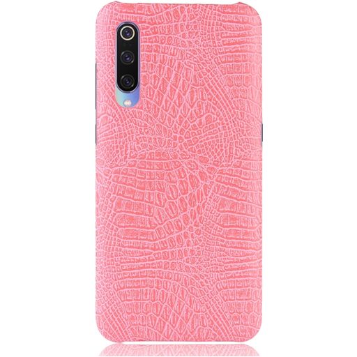 Mobigear Croco Xiaomi Mi 9 Hoesje Hardcase Backcover - Roze