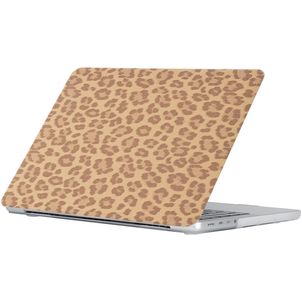Mobigear Hardshell MacBook Pro 16 Inch (2021-2026) Hoes Hardshell Laptopcover MacBook Case - Bruin - Model A2485 / A2780 / A2991 / A3186 / A3428 / A3429