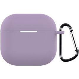 Mobigear Colors Apple AirPods 4 Hoesje Flexibel Siliconen - Paars Mobigear Colors Apple AirPods 4 Hoesje Flexibel Siliconen - Paars