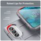Mobigear Rugged Shield Motorola Moto G52 Hoesje Flexibel TPU Backcover Shockproof - Grijs