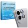 Mobigear Single Samsung Galaxy S25 Edge Glazen Camera Lens Protector - Case Friendly - Zilver
