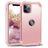 Mobigear Ultra Tough iPhone 11 Pro Hoesje Hardcase Backcover Shockproof - Roségoud