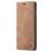 CaseMe 013 Samsung Galaxy A71 Hoesje Bookcase Portemonnee - Bruin