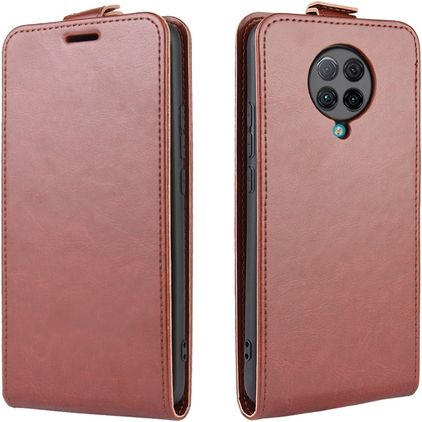 Mobigear POCO F2 Pro Hoesje Flipcase - Bruin