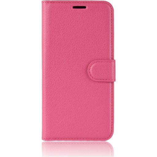 Mobigear Classic OnePlus 6 Hoesje Bookcase Portemonnee - Magenta