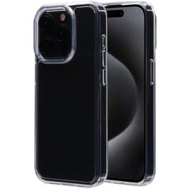 Mobiparts Classic Doorzichtig iPhone 15 Pro Hoesje Hardcase Backcover - Transparant