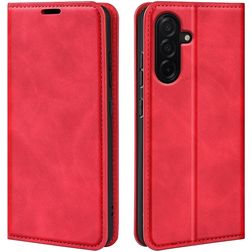 Mobigear Retro Slim Samsung Galaxy A27 Hoesje Bookcase Portemonnee - Rood