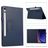 Mobigear Classic Samsung Galaxy Tab S11 Hoes Bookcase + Stylus Houder - Donkerblauw