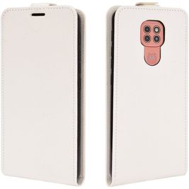 Mobigear Motorola Moto G9 Play Hoesje Flipcase - Wit