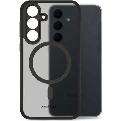 Mobilize Hybrid Hardcase MagSafe Hoesje Backcover Shockproof - Zwart