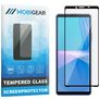 Mobigear Premium Sony Xperia 10 III Glazen Screenprotector - Case Friendly - Zwart