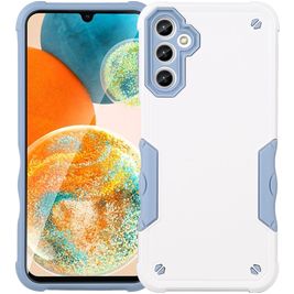 Mobigear Non-slip Armor Samsung Galaxy A14 Hoesje Hardcase Backcover Shockproof - Wit