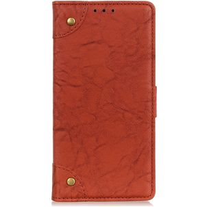 Mobigear Ranch Xiaomi Redmi 9A Hoesje Bookcase Portemonnee - Bruin