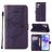 Mobigear Butterfly Samsung Galaxy A55 Hoesje Bookcase Portemonnee - Paars