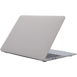 Mobigear Cream Matte MacBook Air 15 Inch (2023-2025) Hoes Hardshell Laptopcover MacBook Case - Grijs - Model A2941 / A3114 / A3241