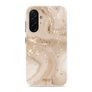 MIO Samsung Galaxy A27 MagSafe Hoesje Hardcase Backcover - Gold Marble