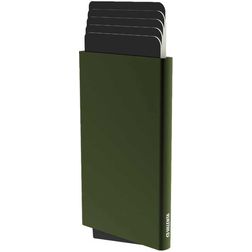 Valenta Cardprotector Plus Aluminium Pasjeshouder - 5 Pasjes - MagSafe Compatible - Groen